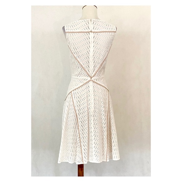 Vince Camuto Sleeveless Embroidered Eyelet Dress - Picture 6 of 11
